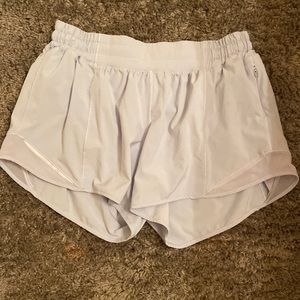 Icy blue lulu shorts